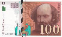 France 100 Francs Cezanne - 1997 A000001504 small number