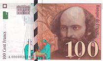 France 100 Francs Cezanne - 1997 A000002659 small number