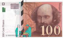 France 100 Francs Cezanne - 1997 A000002661 small number