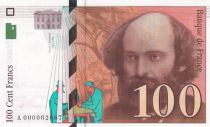 France 100 Francs Cezanne - 1997 A000002667 small number