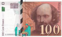 France 100 Francs Cezanne - 1997 A000002668 small number