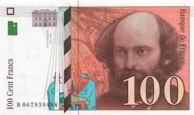 France 100 Francs Cezanne - 1998 - Serial B.067