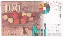 France 100 Francs Cezanne - 1998 - Serial Q.068