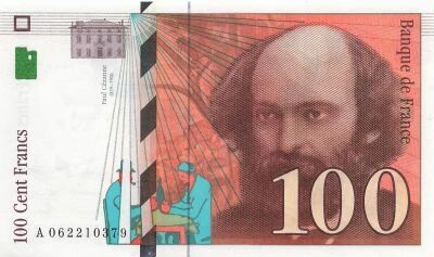 France 100 Francs Cezanne - 1998 - S�rie A.062