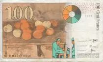 France 100 Francs Cézanne - VF 1997 or 1998