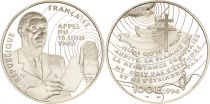 France 100 Francs Charles de Gaulle - Appel du 18 juin 1940 - 1994 - Argent