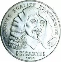 France 100 Francs Commémo. Descartes FRANCE 1991 (SUP)