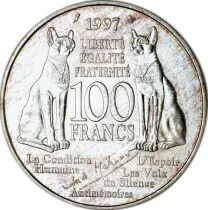 France 100 Francs Comm&eacute;mo. Malraux FRANCE 1997 (SUP)