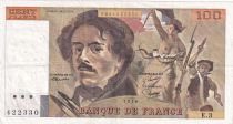 France 100 Francs Delacroix - 1978 - Serial E.3 - Fay.68.03