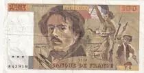 France 100 Francs Delacroix - 1978 - Serial F.8 - Fay.69.1f