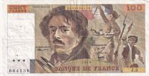 France 100 Francs Delacroix - 1978 - Serial J.3 - Fay.68.03
