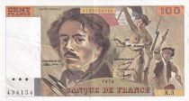 France 100 Francs Delacroix - 1978 - Serial K.5 - Fay.69.1d