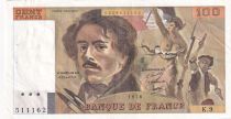 France 100 Francs Delacroix - 1978 - Serial K.9 - Fay.69.1h