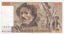 France 100 Francs Delacroix - 1978 - Serial O.2 - Fay.68.01