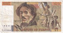 France 100 Francs Delacroix - 1978 - Serial Q.2 - Fay.68.01