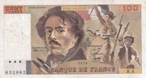 France 100 Francs Delacroix - 1978 - Serial R.4 - Fay.69.1c