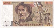 France 100 Francs Delacroix - 1978 - Serial R.9 - Fay.69.1h