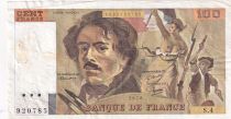France 100 Francs Delacroix - 1978 - Serial S.4 - Fay.69.1c