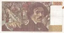 France 100 Francs Delacroix - 1978 - Serial X.4 - Fay.69.1c