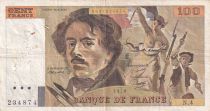 France 100 Francs Delacroix - 1978 - Série N.4 - Fay.69.1c