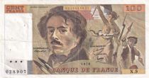 France 100 Francs Delacroix - 1978 - Série N.9 - Fay.69.1h