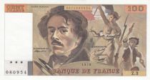 France 100 Francs Delacroix - 1978 - Série Z.3 non hachuré - SPL