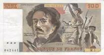 France 100 Francs Delacroix - 1978 Serial H.1 - F+