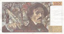 France 100 Francs Delacroix - 1978 Serial H.1 - F+