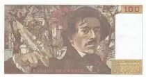France 100 Francs Delacroix - 1978 Serial M.3 - P.153 - aUNC