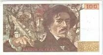 France 100 Francs Delacroix - 1978 Serial O.2 - P.153 - F+