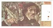 France 100 Francs Delacroix - 1978 Série A.2 - Non Hachuré - TTB
