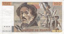 France 100 Francs Delacroix - 1978 Série H.1 - Non hachuré - TB+