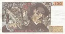 France 100 Francs Delacroix - 1978 Série H.1 - Non hachuré - TB+