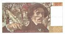 France 100 Francs Delacroix - 1979 TTB Hachuré