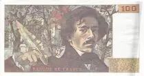 France 100 Francs Delacroix - 1981 Serial H.44 - XF