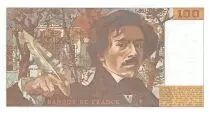 France 100 Francs Delacroix - 1981 Serial R.52 - XF