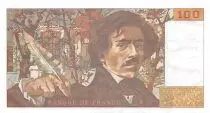 France 100 Francs Delacroix - 1981 Serial U.53 - XF