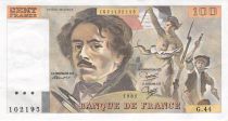 France 100 Francs Delacroix - 1981 Série G.44 - SUP