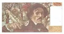 France 100 Francs Delacroix - 1982 TTB Hachur&eacute;