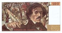 France 100 Francs Delacroix - 1984 - Série E.85 - Fay.69.08a