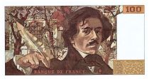 France 100 Francs Delacroix - 1984 - Série T.82 - Fay.69.08a