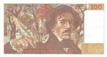France 100 Francs Delacroix - 1984 Serial B.78 - XF