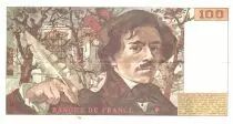 France 100 Francs Delacroix - 1984 Serial M.88 - VF
