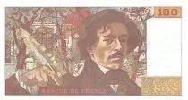France 100 Francs Delacroix - 1984 Serial V.77 - XF