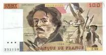 France 100 Francs Delacroix - 1984 Serial Z.89 - VF
