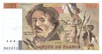 France 100 Francs Delacroix - 1984 TTB Hachuré
