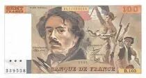France 100 Francs Delacroix - 1986 Serial B.103 - XF