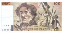 France 100 Francs Delacroix - 1990 Série B.180 - TTB