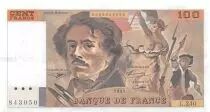 France 100 Francs Delacroix - 1993 Serial L.240 - XF