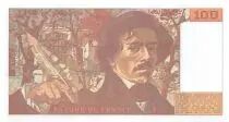 France 100 Francs Delacroix - 1993 Serial O.255 - AU